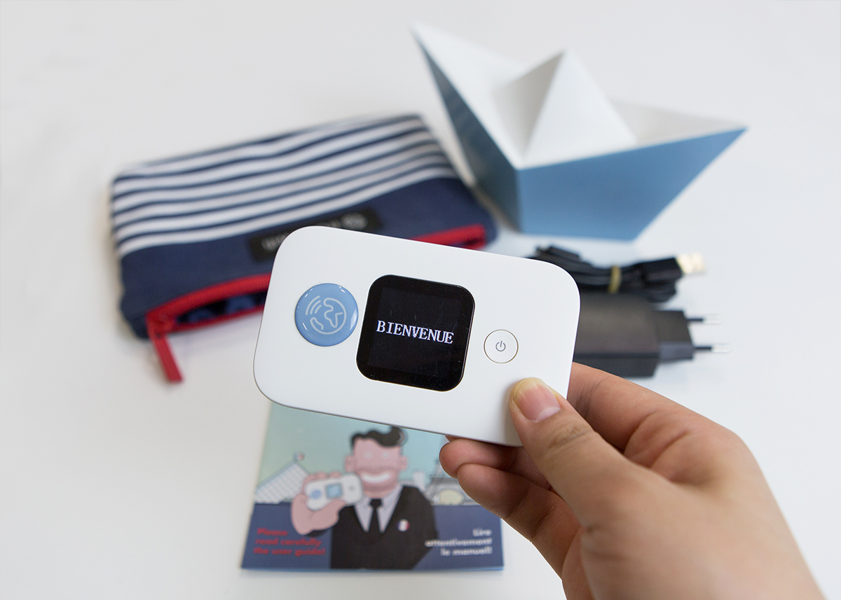 TRAVEL WIFI 파리여행 포켓 와이파이 오봉파리 Easy to be Parisian